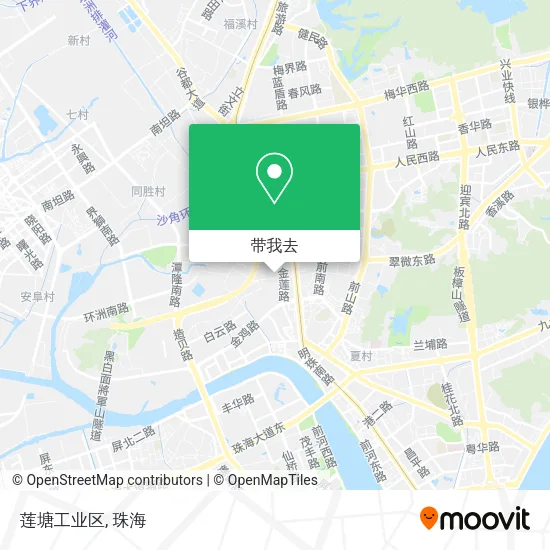 莲塘工业区地图