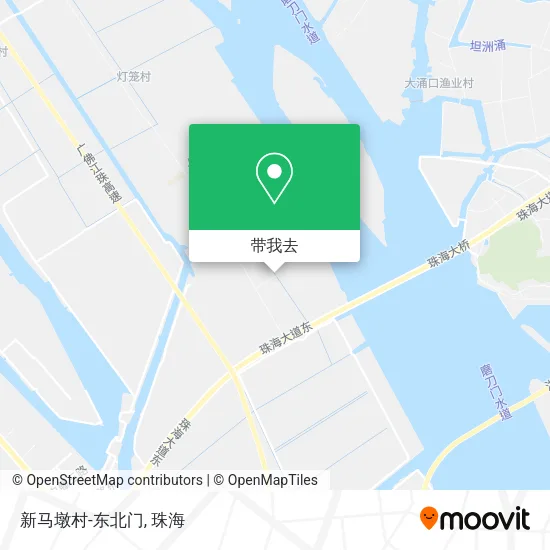 新马墩村-东北门地图