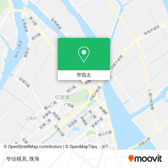 华信模具地图