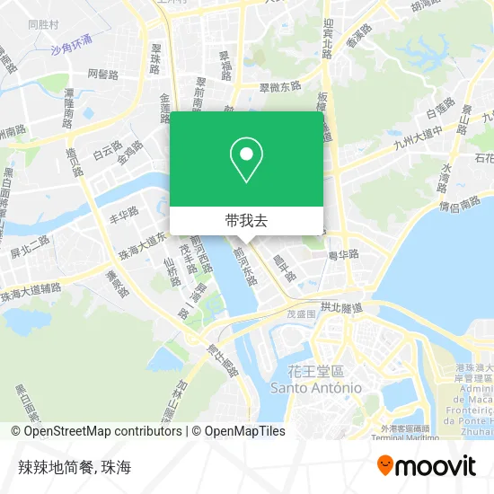 辣辣地简餐地图
