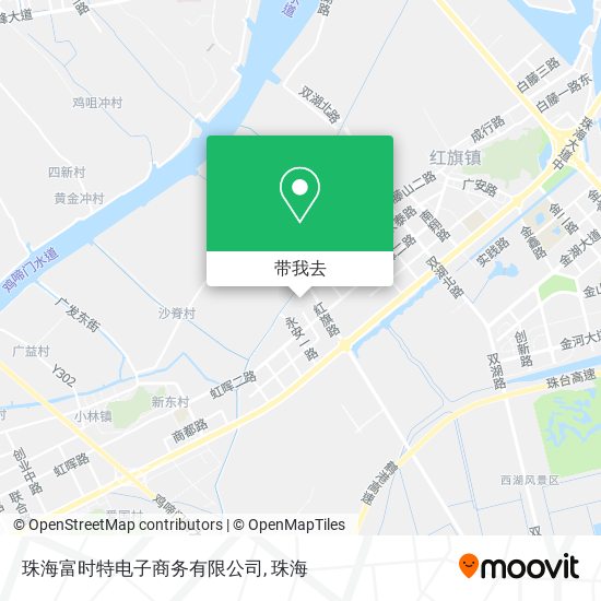 珠海富时特电子商务有限公司地图