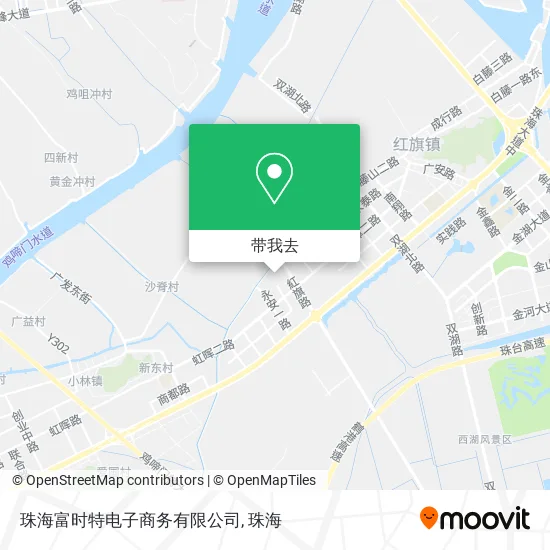 珠海富时特电子商务有限公司地图