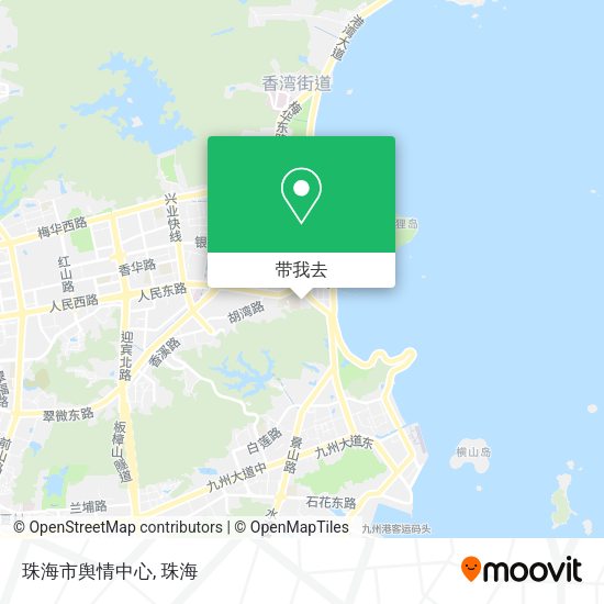 珠海市舆情中心地图
