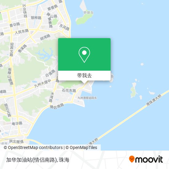 加华加油站(情侣南路)地图