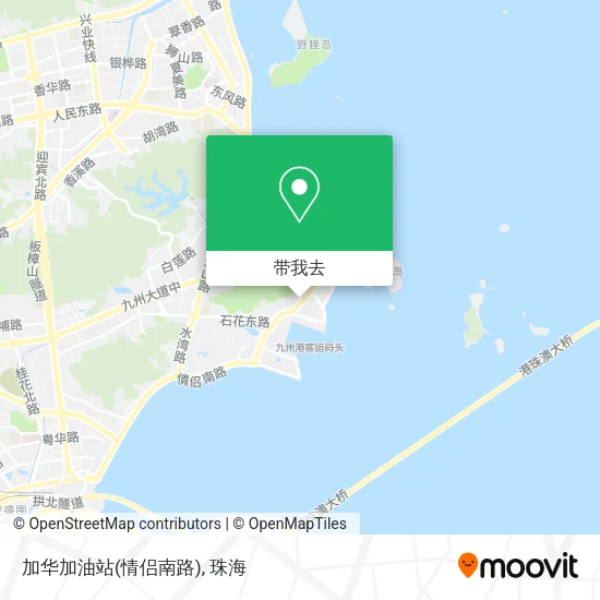 加华加油站(情侣南路)地图