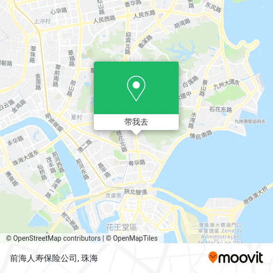前海人寿保险公司地图