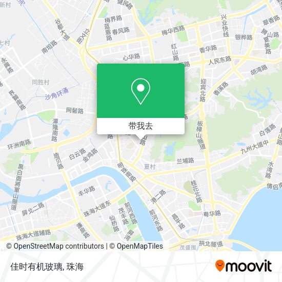 佳时有机玻璃地图