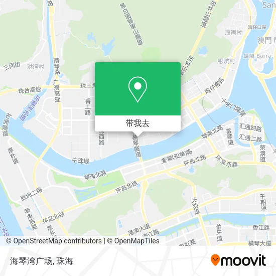 海琴湾广场地图