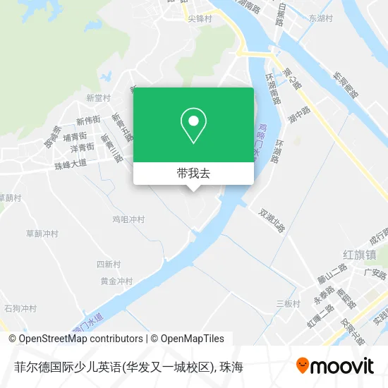 菲尔德国际少儿英语(华发又一城校区)地图