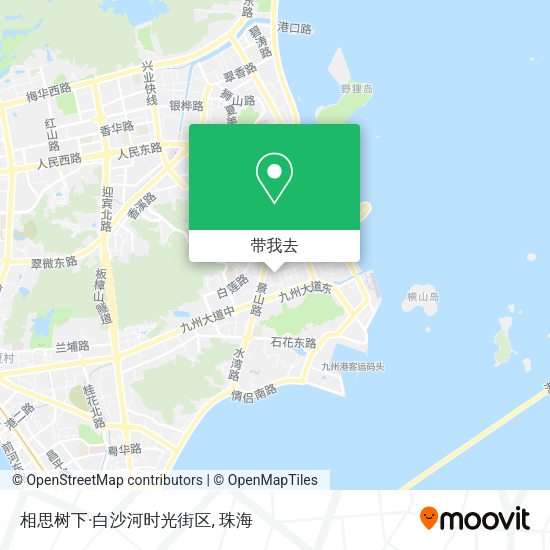 相思树下·白沙河时光街区地图