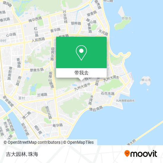 吉大园林地图