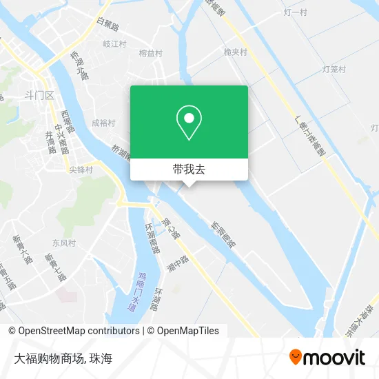 大福购物商场地图