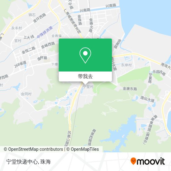 宁堂快递中心地图