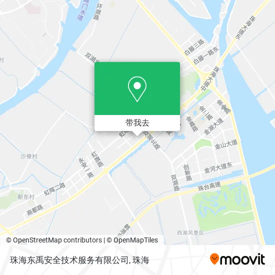 珠海东禹安全技术服务有限公司地图