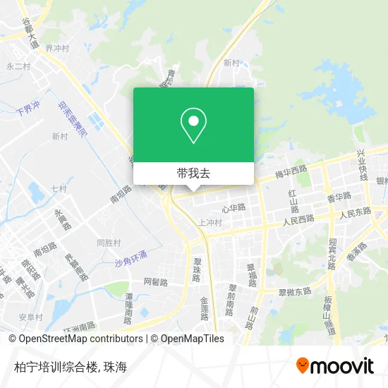 柏宁培训综合楼地图