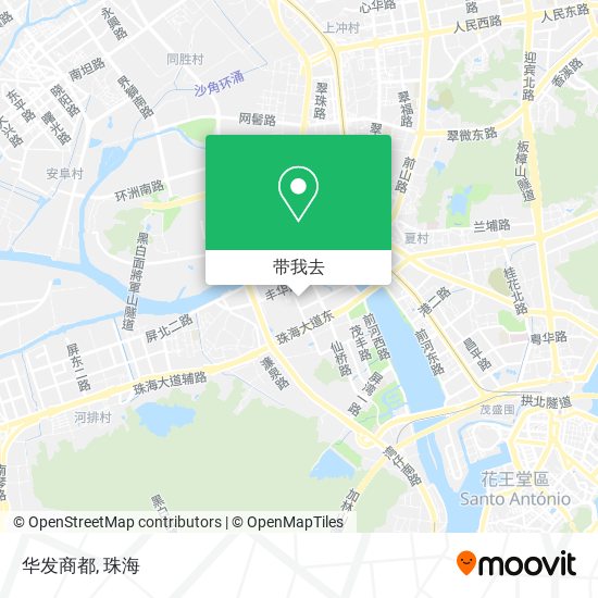 华发商都地图