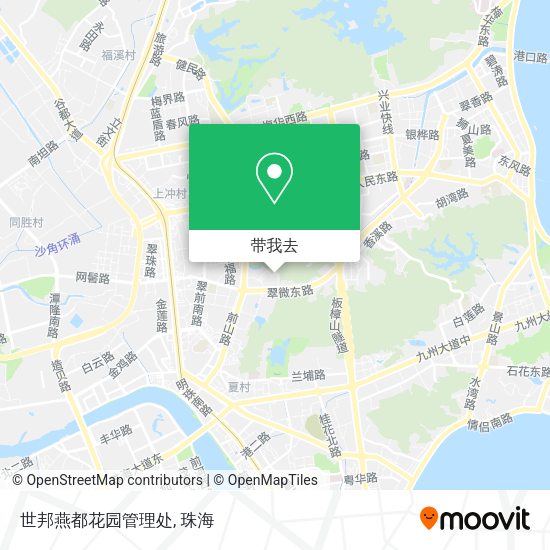 世邦燕都花园管理处地图