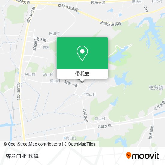 森发门业地图