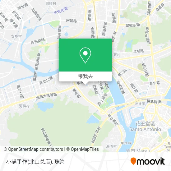 小满手作(北山总店)地图