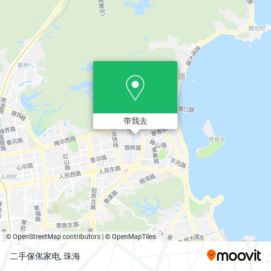 二手傢俬家电地图