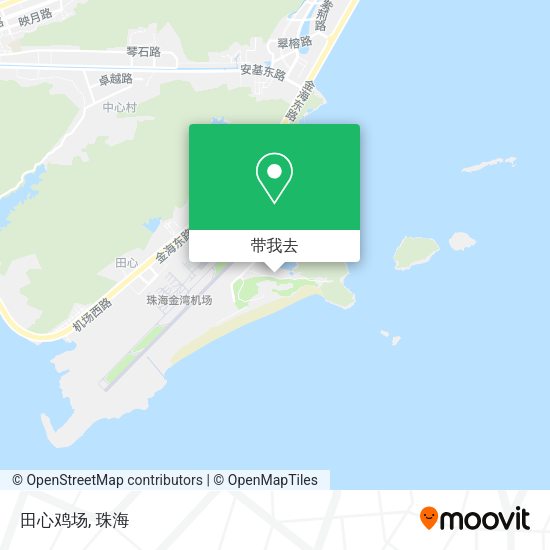 田心鸡场地图
