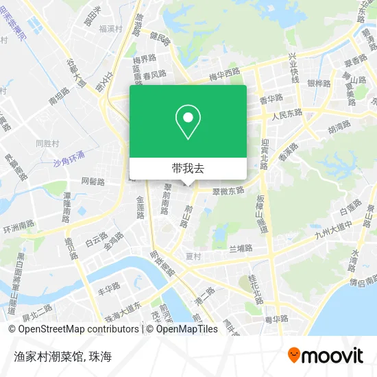 渔家村潮菜馆地图