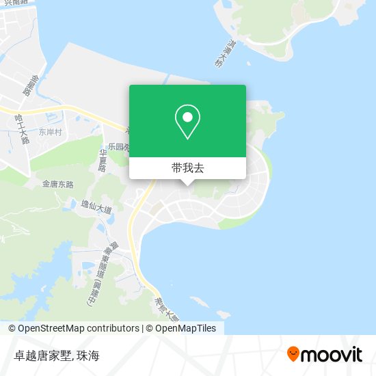 卓越唐家墅地图