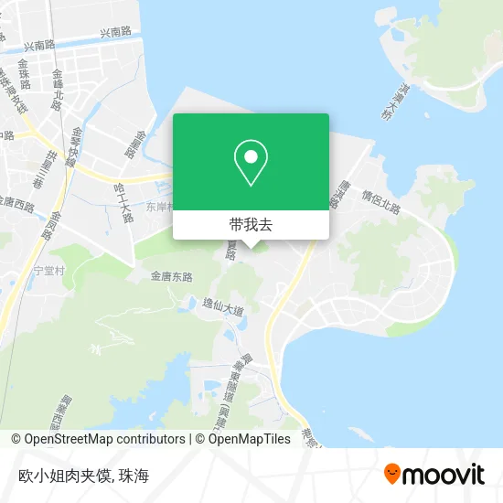 欧小姐肉夹馍地图