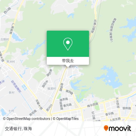 交通银行地图
