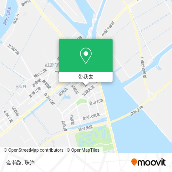 金瀚路地图