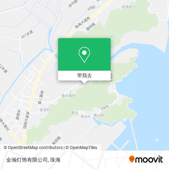 金瀚灯饰有限公司地图