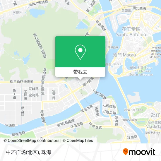 中环广场(北区)地图