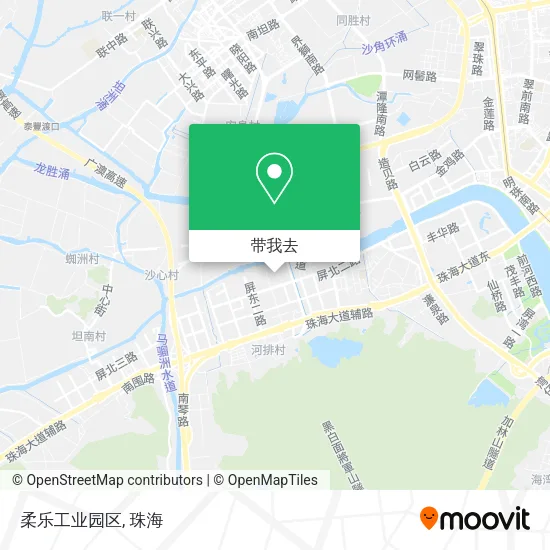 柔乐工业园区地图