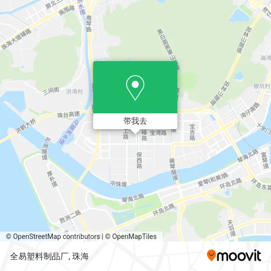 全易塑料制品厂地图