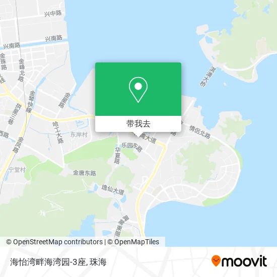 海怡湾畔海湾园-3座地图