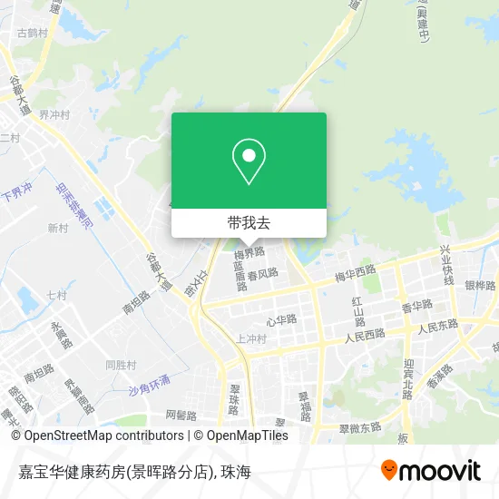 嘉宝华健康药房(景晖路分店)地图