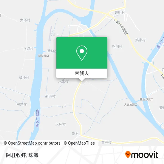 阿桂收虾地图