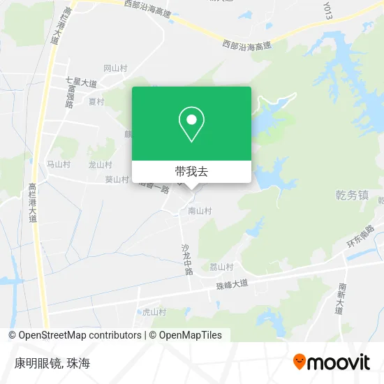 康明眼镜地图