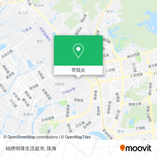 锦绣明珠生活超市地图