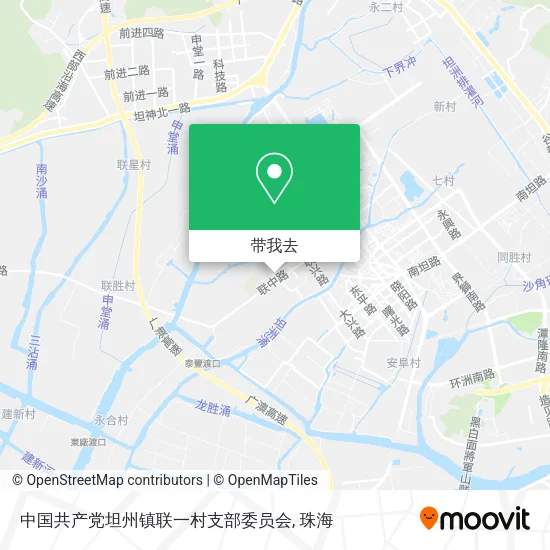 中国共产党坦州镇联一村支部委员会地图