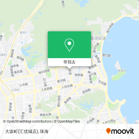 大坂町(汇优城店)地图