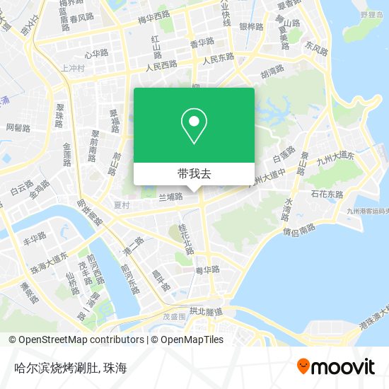 哈尔滨烧烤涮肚地图