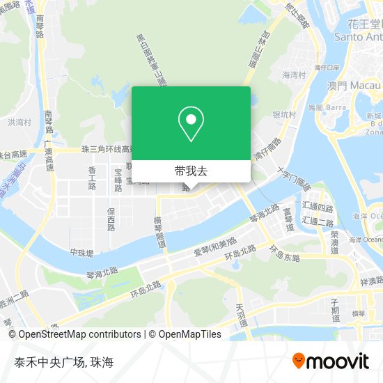 泰禾中央广场地图