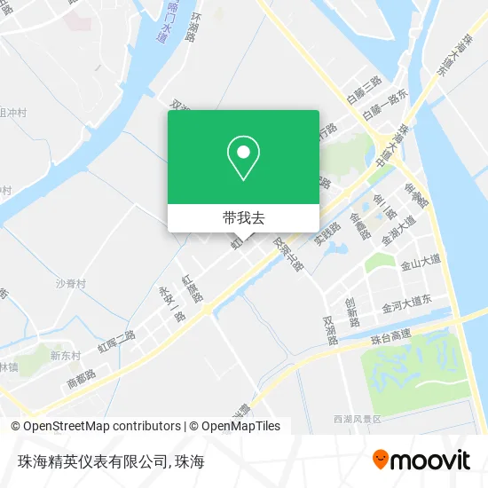 珠海精英仪表有限公司地图