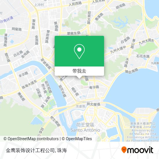 金鹰装饰设计工程公司地图