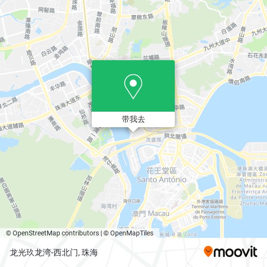 龙光玖龙湾-西北门地图