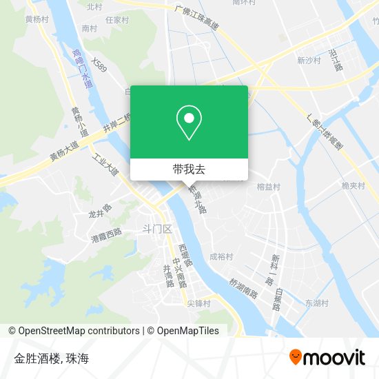 金胜酒楼地图