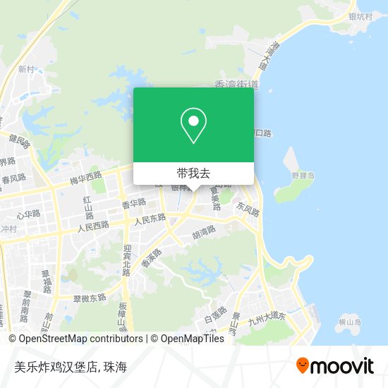 美乐炸鸡汉堡店地图