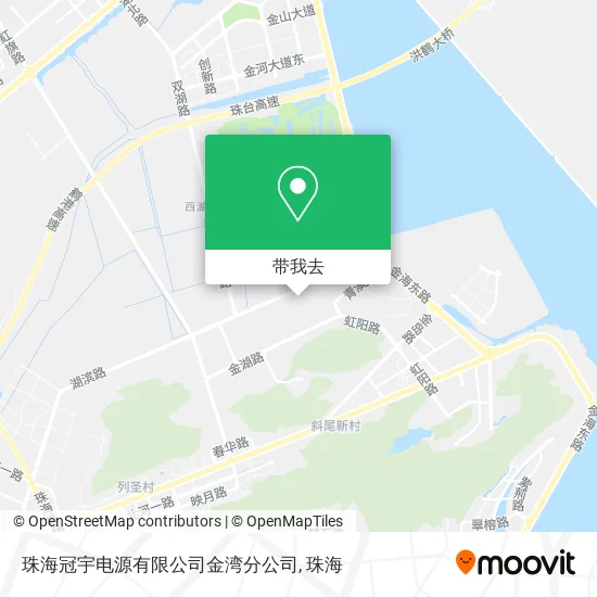 珠海冠宇电源有限公司金湾分公司地图