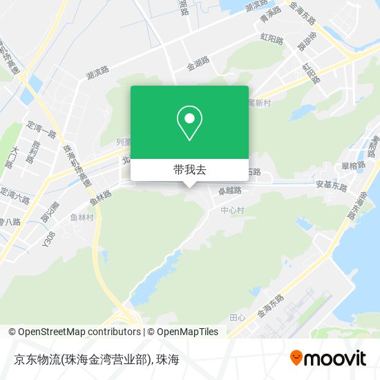 京东物流(珠海金湾营业部)地图